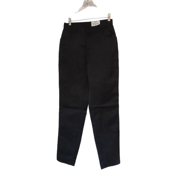 Vintage Opal Lorraine Wardy Black Shine Pants, Sz 4, Please Check Measurements - Picture 4 of 6